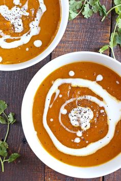 Roasted Kabocha Squash Soup