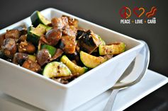 Roasted Mushrooms, Zucchini and Eggplant with Rosemary