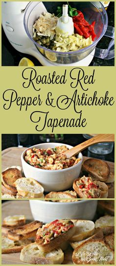 Roasted Red Pepper and Artichoke Tapenade