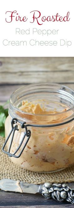 Roasted Red Pepper Cream Cheese Spread