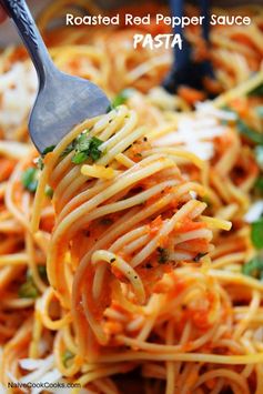 Roasted Red Pepper Sauce Pasta