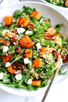 Roasted Sweet Potato and Quinoa Salad