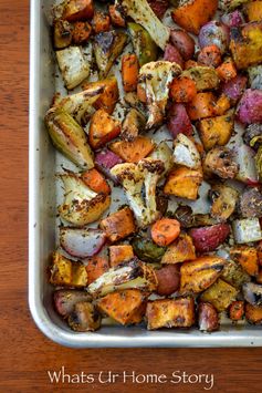 Roasted Vegetables Breakfast Hash - Whole30 Approved