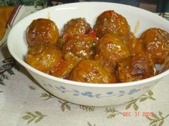 Robins Easy Crock Pot Meatballs