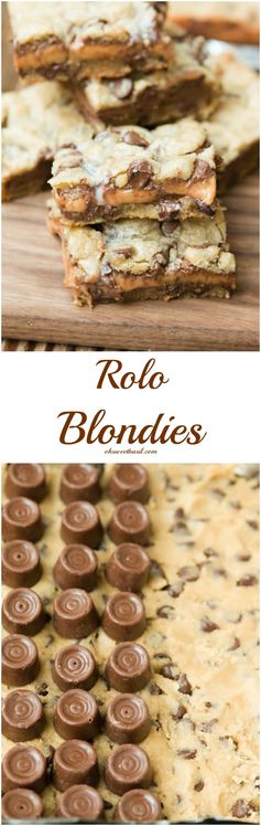 Rolo Blondies