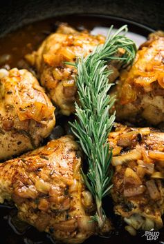 Rosemary And Onion Roast Chicken