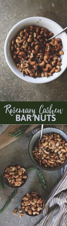 Rosemary Cashew Bar Nuts