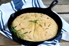 Rosemary No Knead Skillet Bread