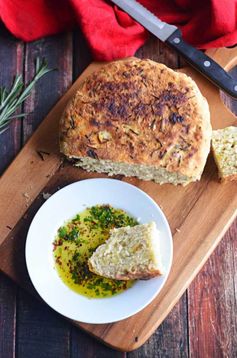 Rosemary Olive Oil Crock Pot Bread, Take 2! Plus a recipe for Olive Oil Herb Dip