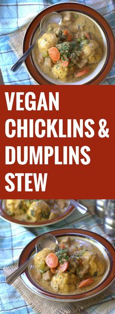 Rosemary Vegan Chicklins & Dumplins Stew