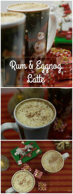 Rum & Eggnog Latte