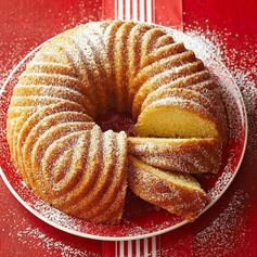 Rum Vanilla Bean Bundt Cake