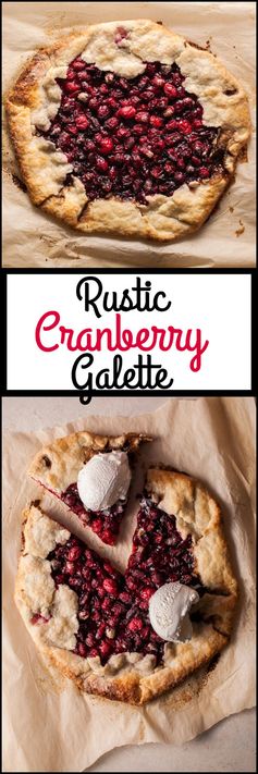 Rustic Cranberry Galette