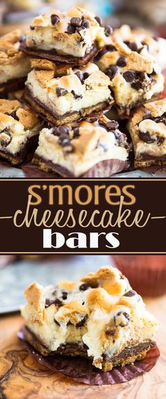 S’mores Cheesecake Bars