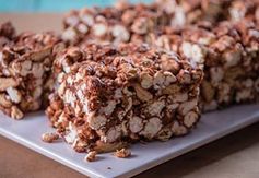 S’mores Popcorn Squares