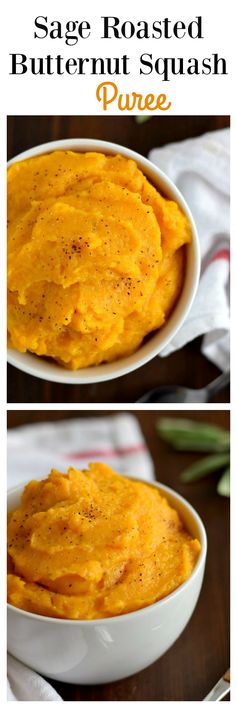 Sage Roasted Butternut Squash Puree