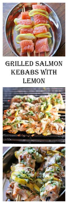 Salmon Kebabs