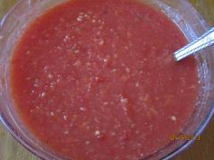 Salsa Picante con Chile Habanero