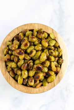 Salt and Vinegar Roasted Edamame