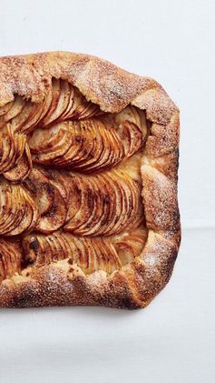 Salted-Butter Apple Galette with Maple Whipped Cream