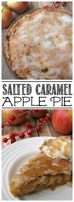 Salted Caramel Apple Pie