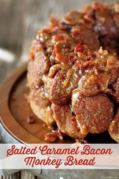 Salted Caramel Bacon Monkey Bread