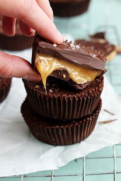 Salted Caramel Cups (4 Ingredients