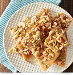 Salted Caramel Nut Brittle