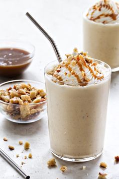 Salted Caramel Pretzel Milkshake