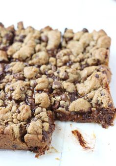 Salted Caramel Twix Cookie Bars