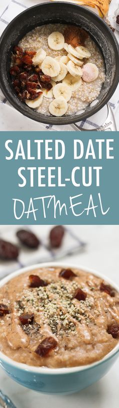 Salted Date Oatmeal