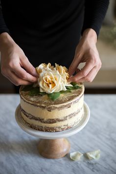 Salted Honey & Orange Blossom Naked Cake