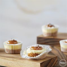 Salty Caramel Cheesecake Bites