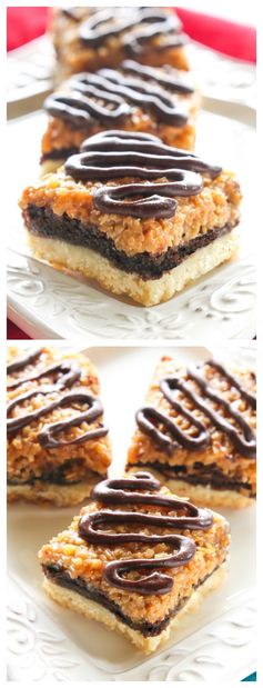 Samoa Brownie Bars