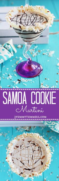 Samoa Cookie Martini