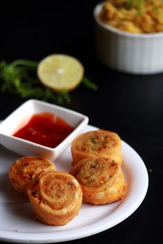 Samosa pinwheels