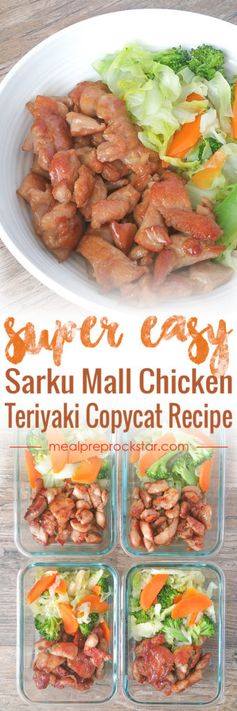 Sarku Mall Chicken Teriyaki Copycat