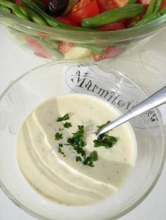 Sauce légère pour salades et crudités