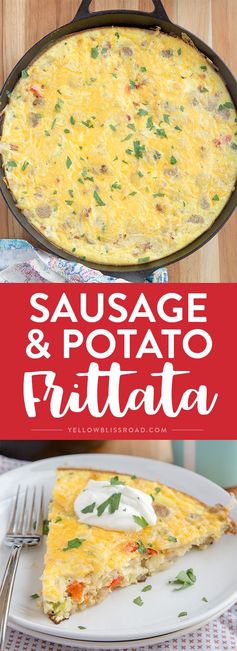 Sausage & Hash Brown Frittata