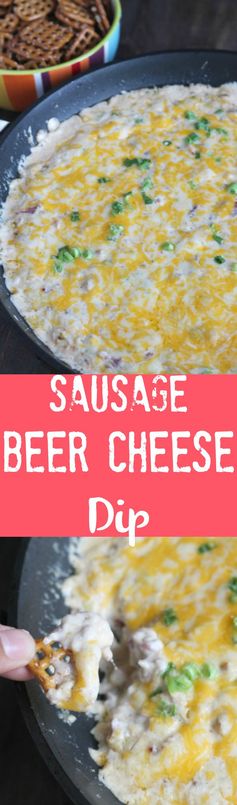 Sausage and Beer Cheese Dip