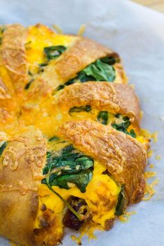 Sausage and Egg Breakfast Crescent Ring