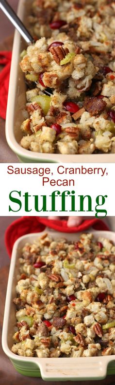 Sausage Cranberry Pecan Stuffing