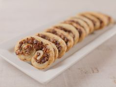 Sausage Parmesan Palmiers