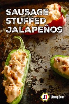 Sausage Stuffed Jalapeños