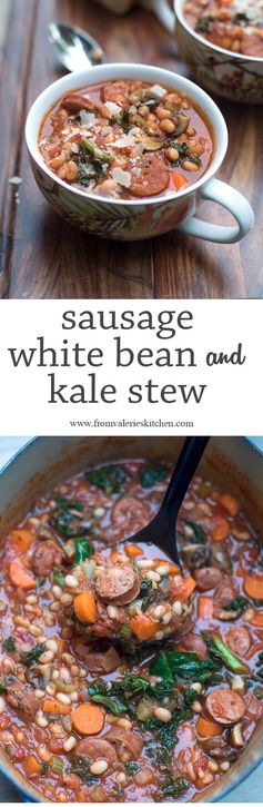 Sausage White Bean and Kale Stew