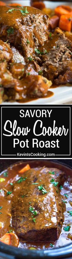 Savory Slow Cooker Pot Roast