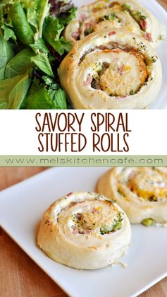 Savory Spiral Stuffed Rolls