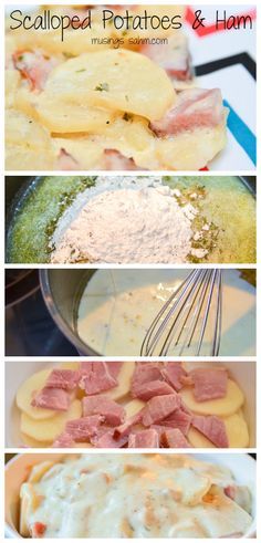 Scalloped Potatoes & Ham