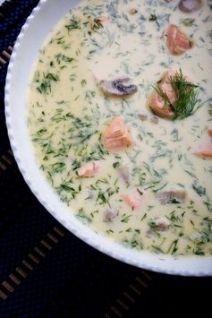 Scandinavian Salmon Stew With Dill