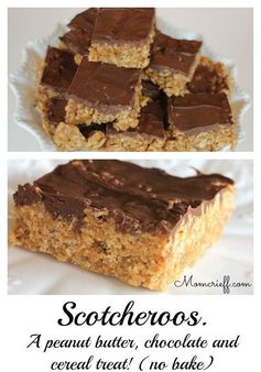 Scotcheroos (aka Special K Bars